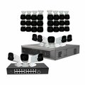 Revo America Ultra Plus HD 32 Channel 4TB NVR Surveillance System with 32 x 4 Megapixel Bullet Cameras RUP321B32G-8T
